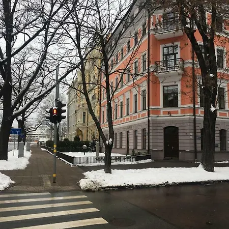 Bright Studio In Art Nouveau District Apartment Riga